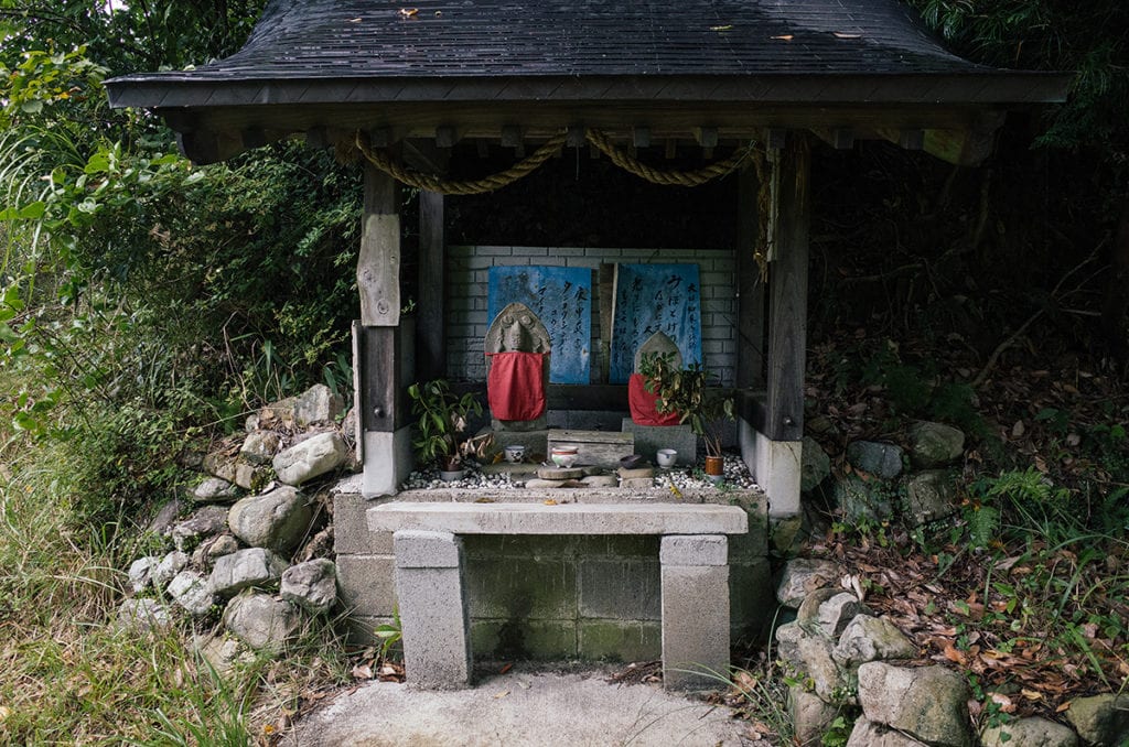 Small shrine along the Kumano Koko Trail, near Takahara