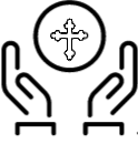 peterclaver pilgrimages Logo Hands