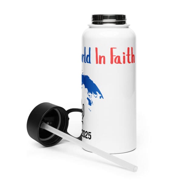 Faith On Fire 32oz Water Bottle - Jubilee 2025 - Image 4