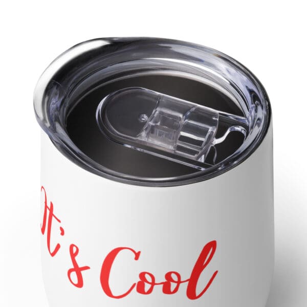 Faith On Fire Wine Tumbler - Image 6